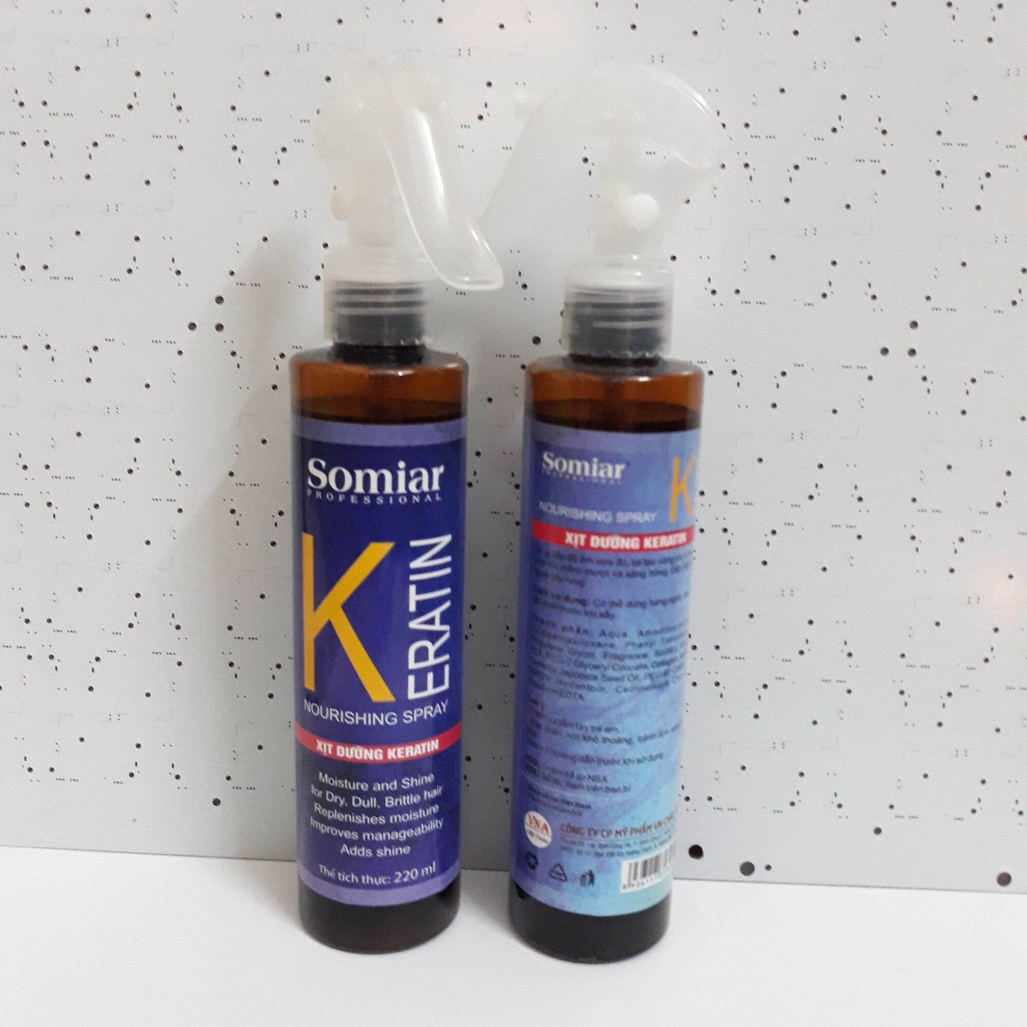 NƯỚC XỊT DƯỠNG TÓC SOMIAR KERATIN 220ML