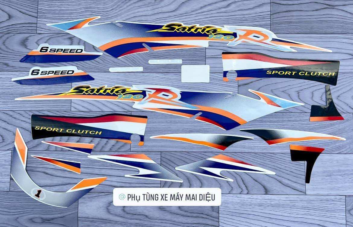 Tem sườn 3 lớp satria r 2000