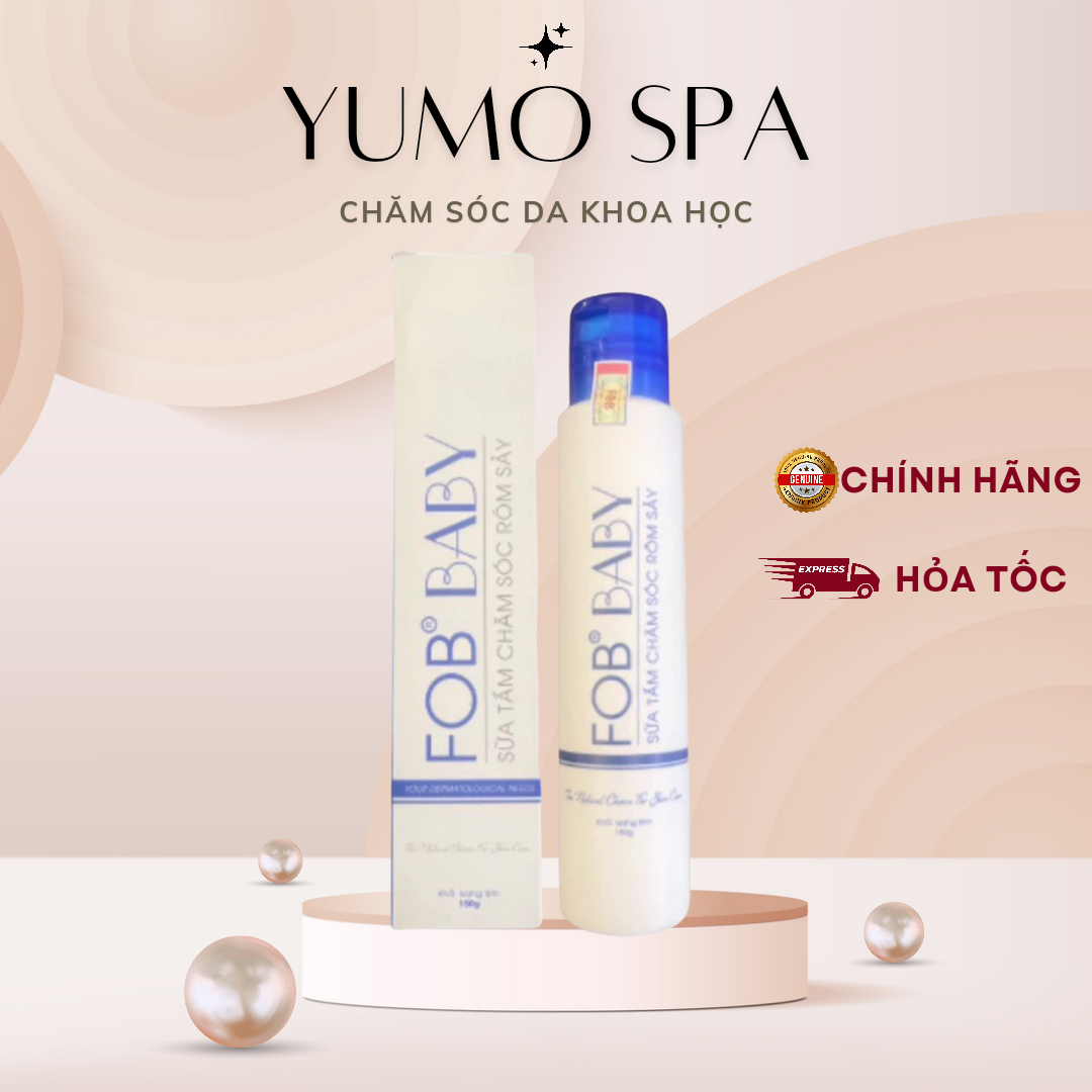 Sữa tắm FOB Baby 150g - Phòng ngừa rôm sảy, mẩn ngứa, chàm sữa