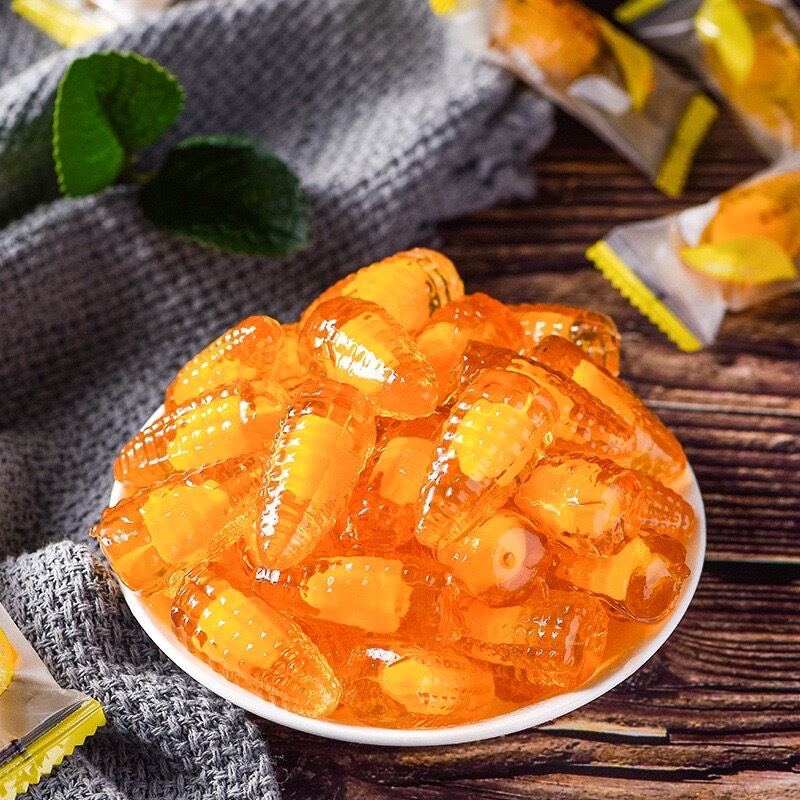 500gr kẹo bắp dẻo loại không nhân - có nhân mix vị