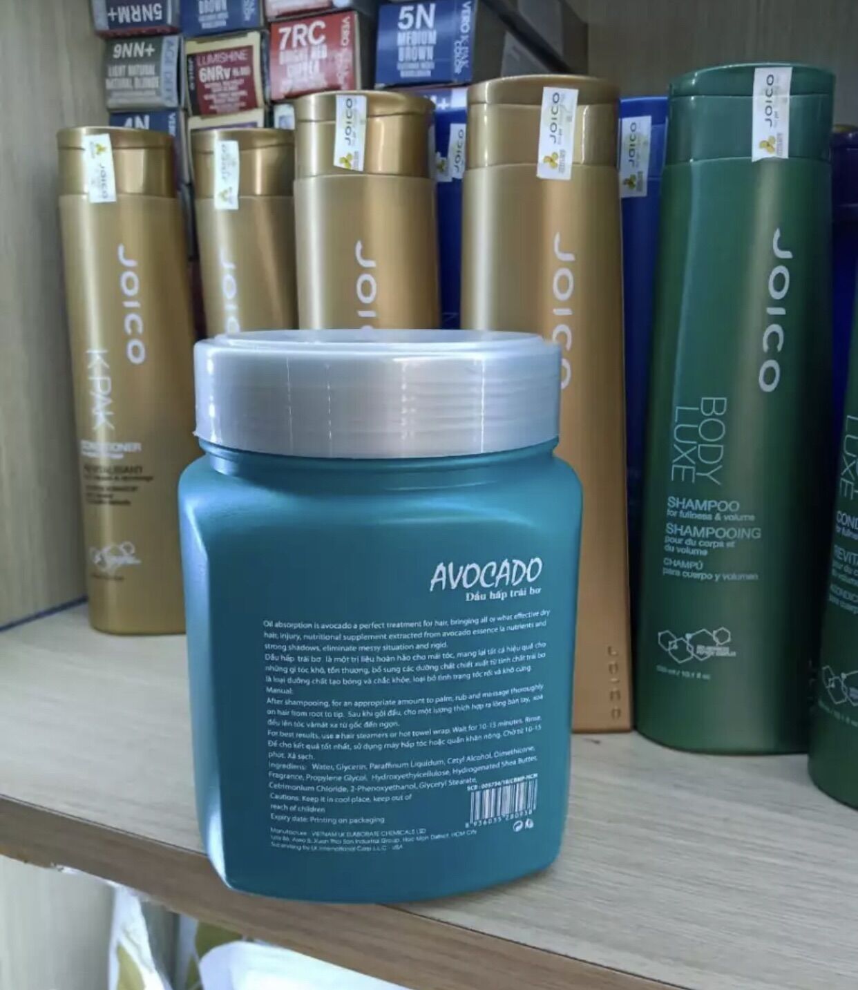 Dầu Hấp Trái Bơ Avocado 1000ml