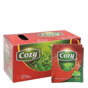 Trà hương đào COZY 2k gói
