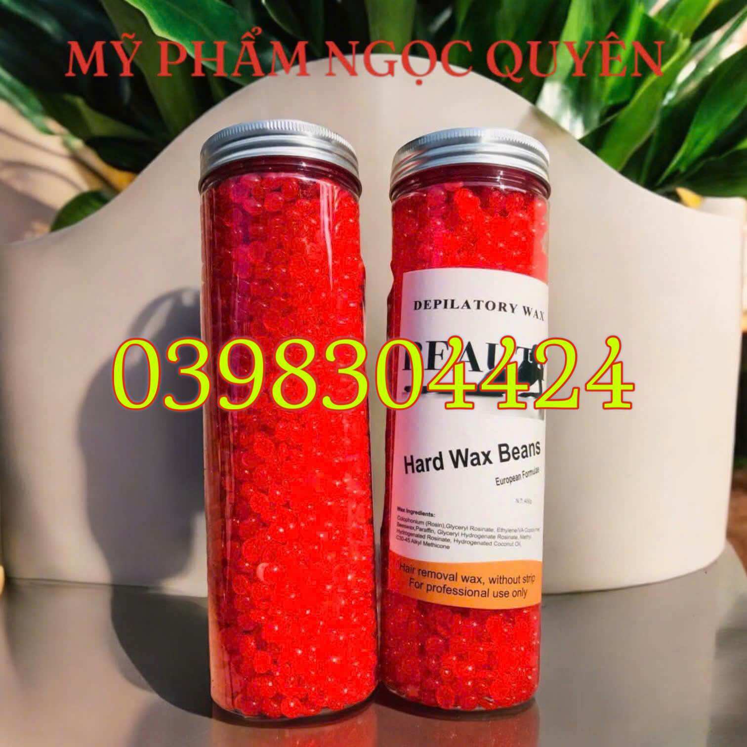 Thanh Lý Sáp Wax Lông Hard Wax Beans Hũ 400G (Màu ngẫu nhiên)