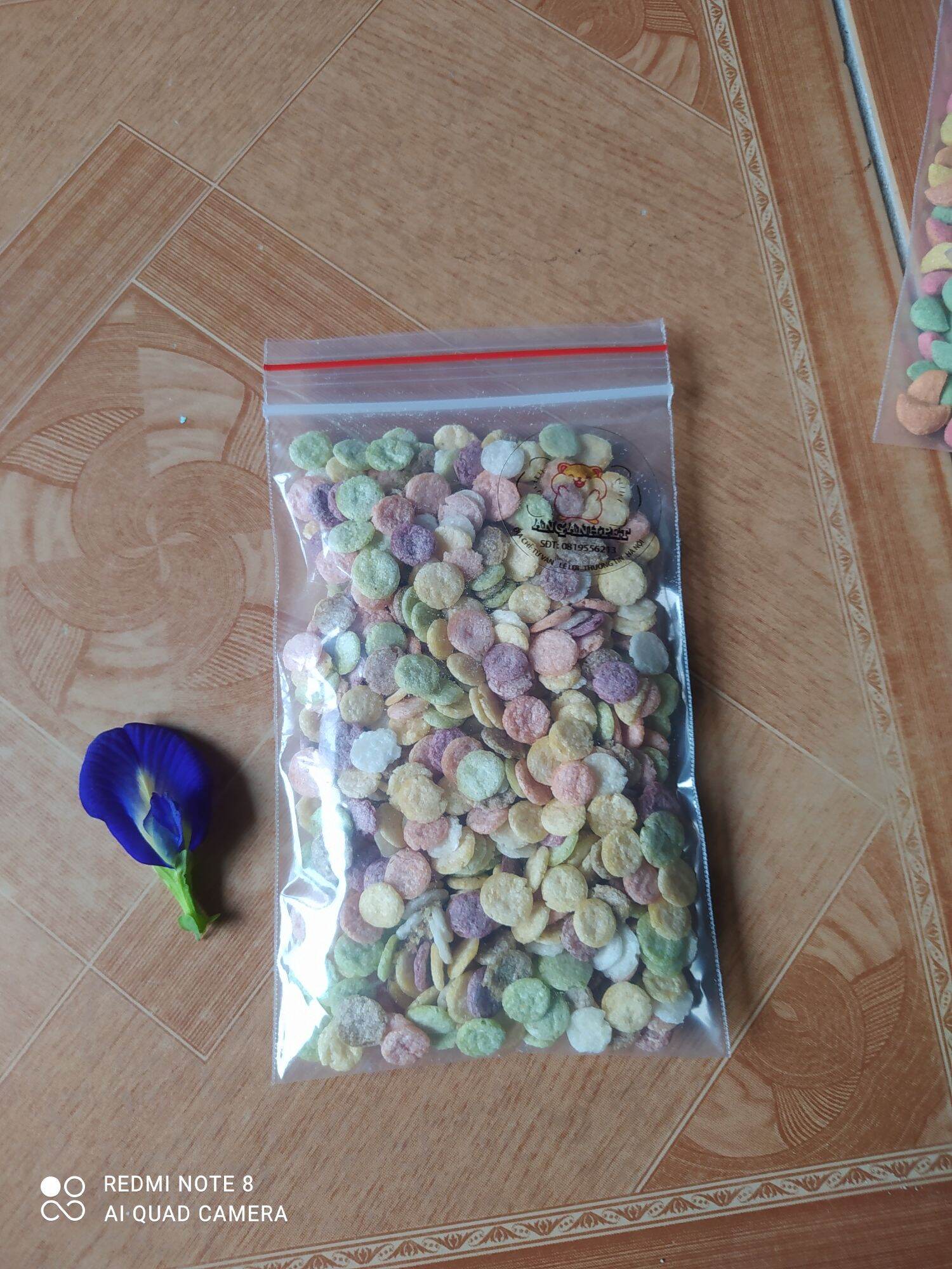 Bắp dẹt màu
