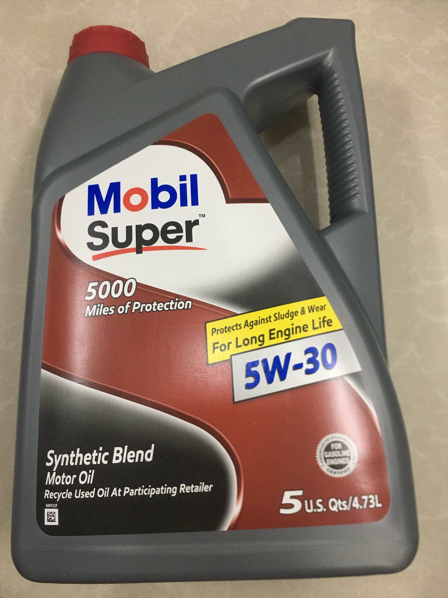 [HCM]Dầu nhớt Mobil Super 5W-30 4730ml - Dầu nhớt Mobil nhập khẩu Mỹ