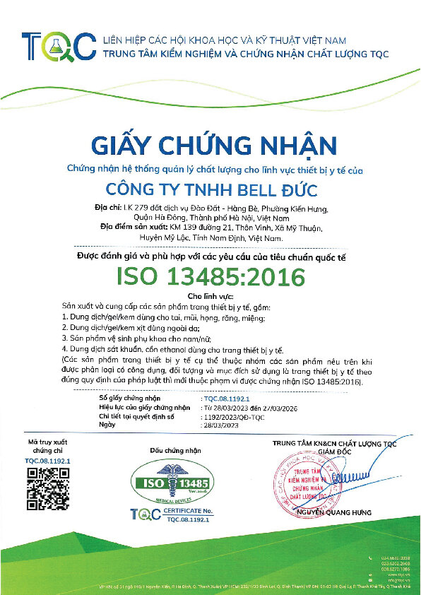 Nước rửa chén sinh học Bell Đức 1,6l