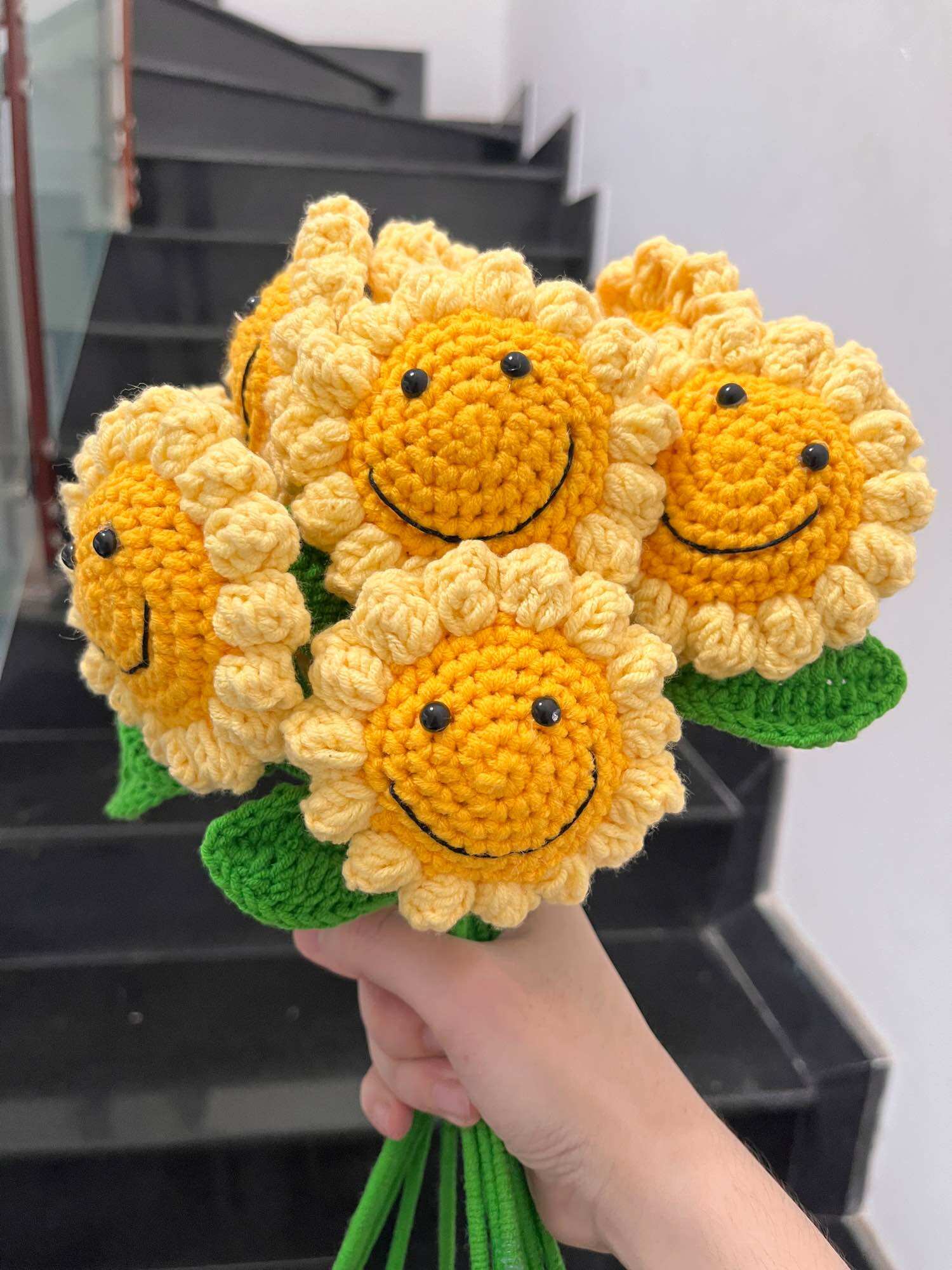 Hoa Hướng Dương mặt cười lẻ 1 bông