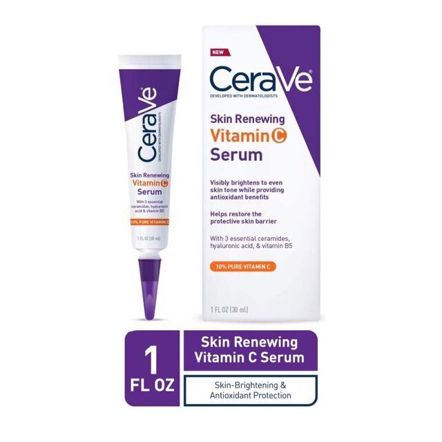 Serum Cerave Skin Renewing Vitamin C Làm Sáng Damờ Thâm Nám