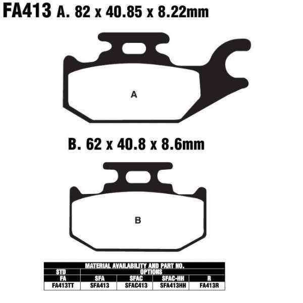 Bố thắng đĩa sau xe điện Vinfast Klara S, A2, A3
