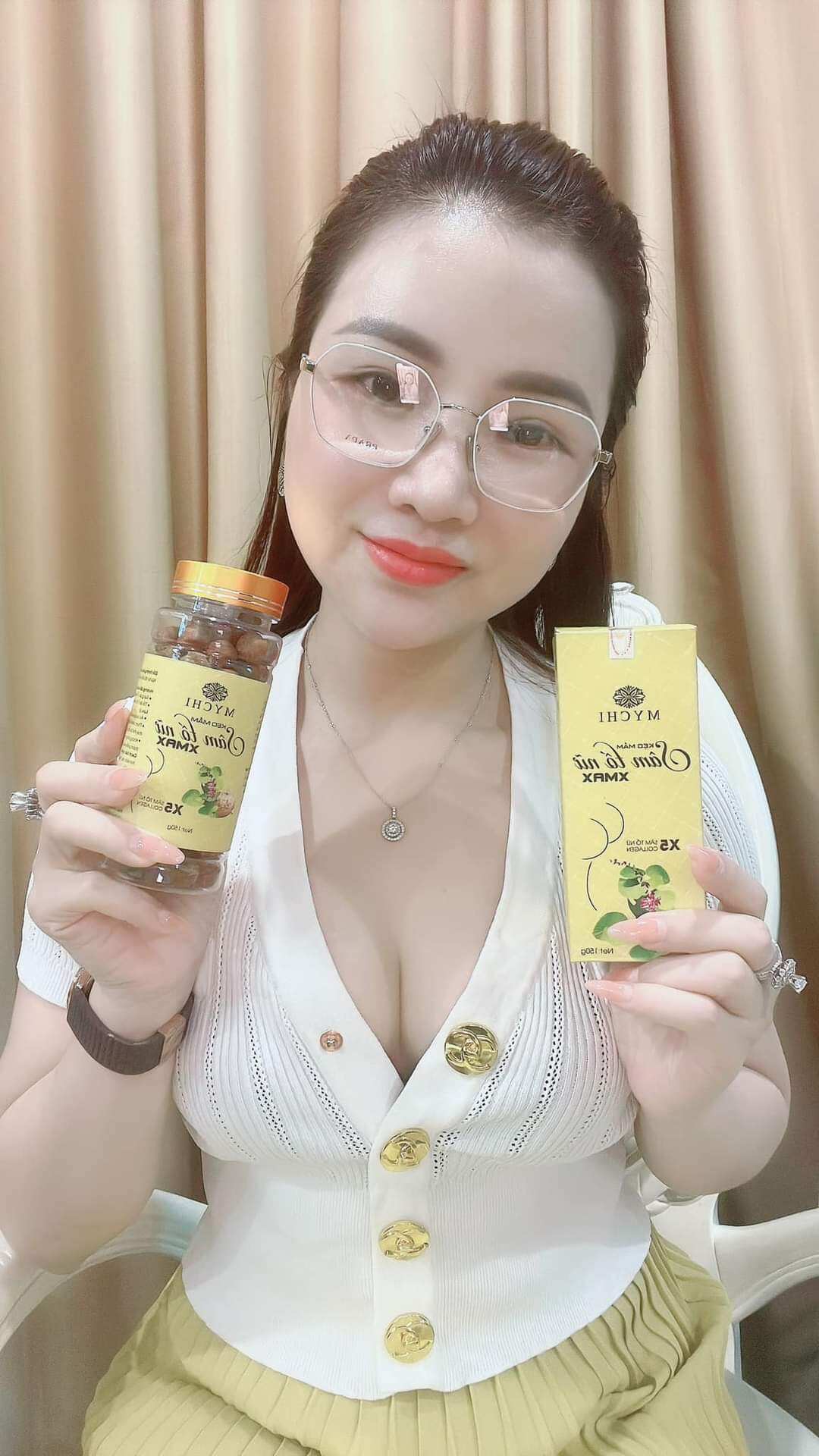 Kẹo mầm sâm tố nữ XMAX. PHIÊN BẢN MỚI TÚI