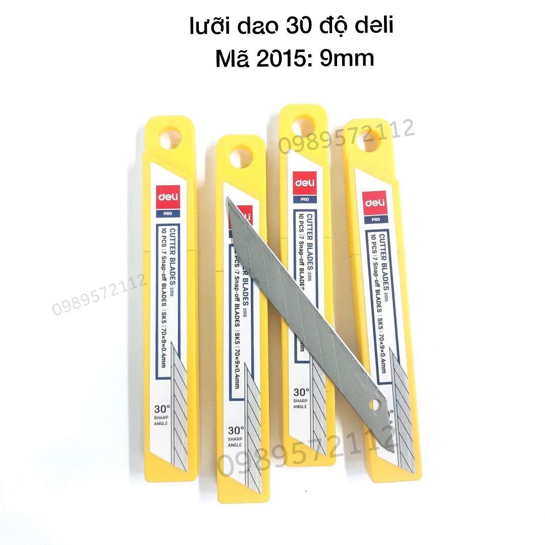 combo 50 hộp lưỡi dao deli (500 cái)