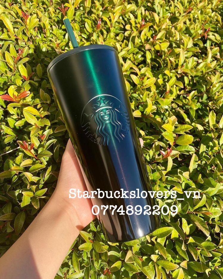 Ly Starbucks Green Stainless Steel Tumbler
