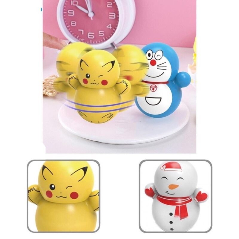 Combo 2 Lật đật mini siêu dễ thương cho bé