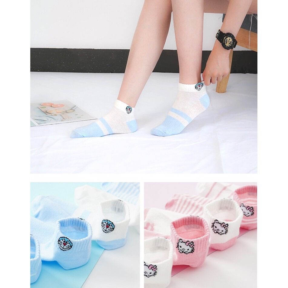 Vớ tất chân cổ ngắn Doremon Doraemon