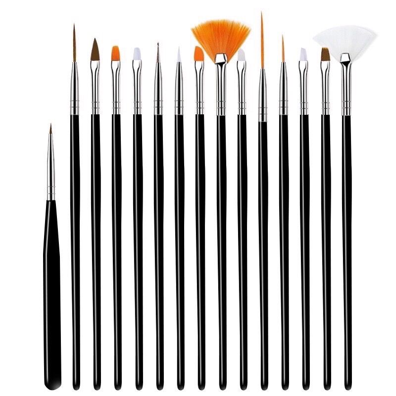 Bộ cọ 15 cây vẽ móng
