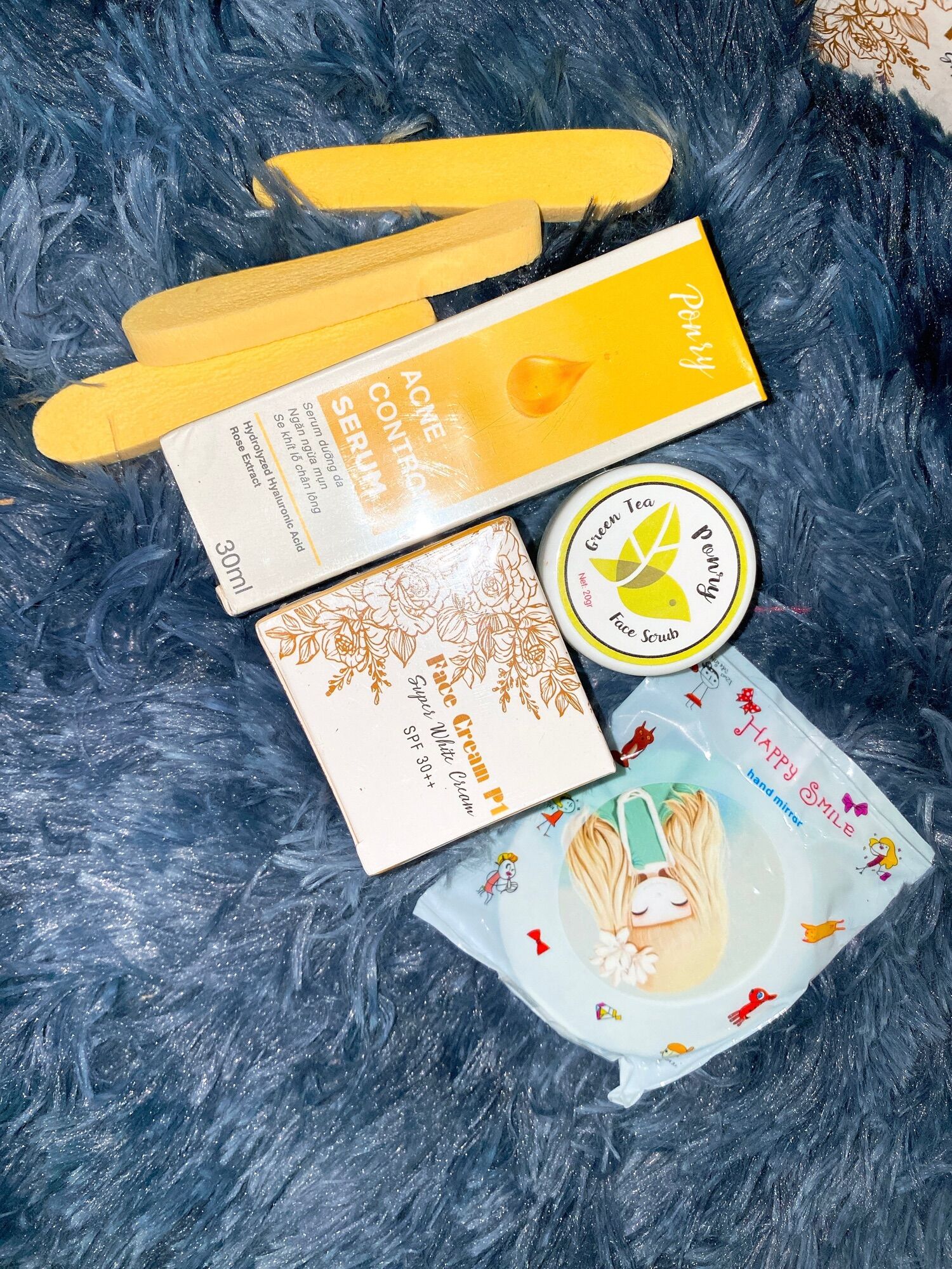 COMBO P1 Ponry Serum HA và Kem Face 5gr ( có kèm quà si ib )