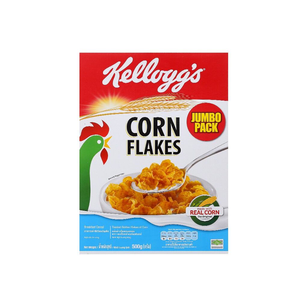 Ngủ cốc ăn sáng Kellogg's Corn Flakes 500g