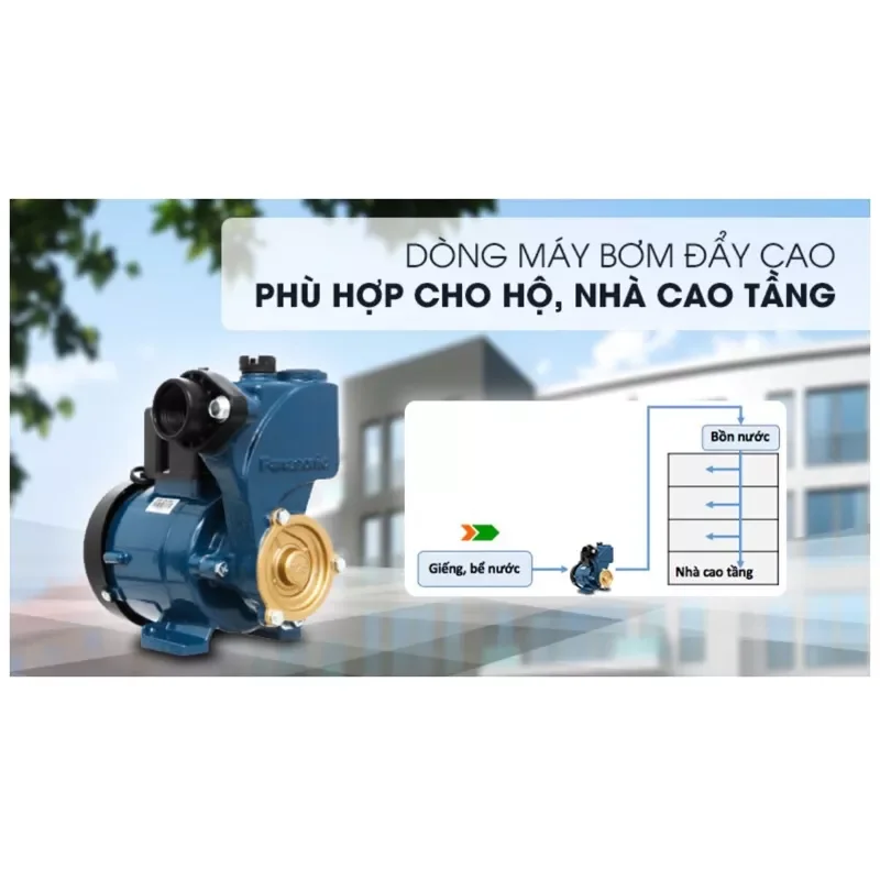 Máy bơm nước đẩy cao Panasonic GP 200JXK 200W