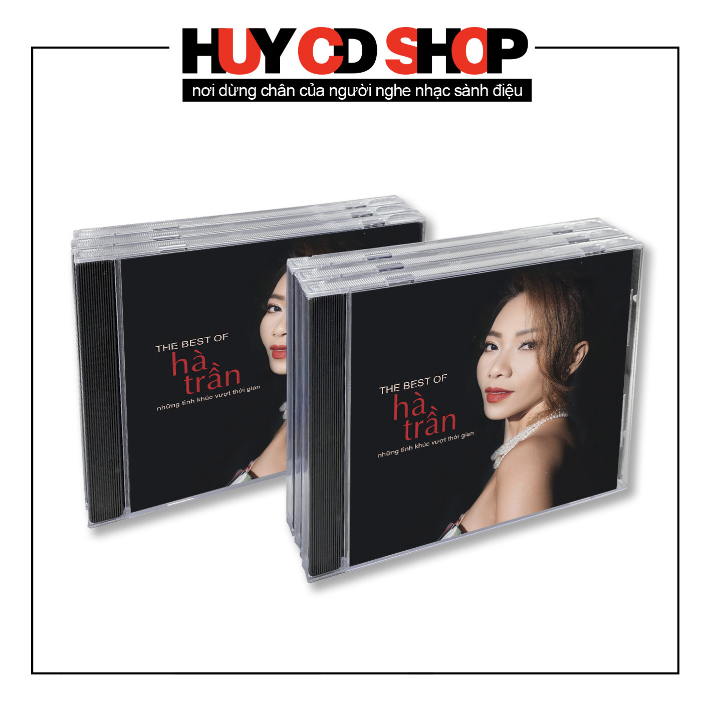 Đĩa CD Trần Thu Hà (Hà Trần) - Gọi em là đóa hoa sầu - Nhạc trữ tình lãng mạn - Đĩa lòng Trắng