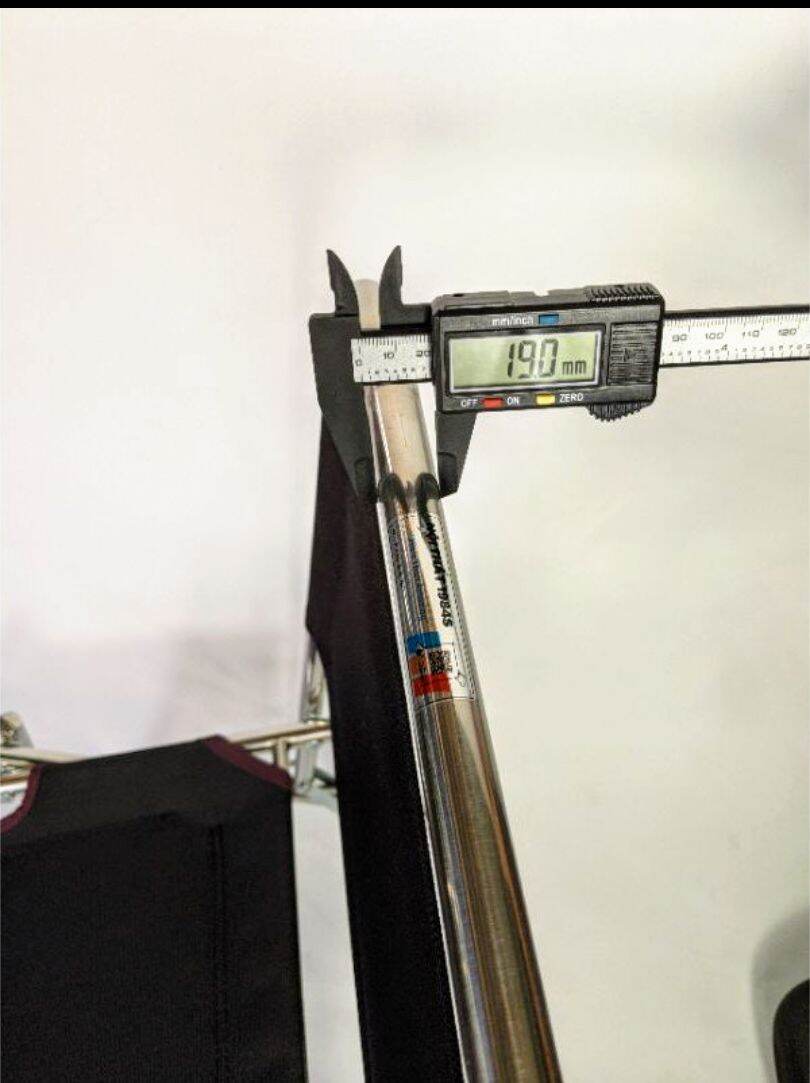 (Ống To Phi 19) Ghế xếp Inox Cao 86cm xuất khẩu( Hàn Quốc)-dày nặng 2kg