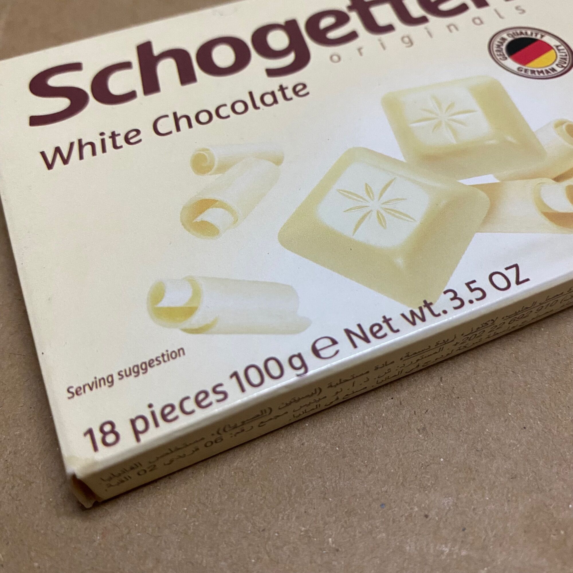 [100g][White] Hộp 18 Viên Chocolate Schogetten