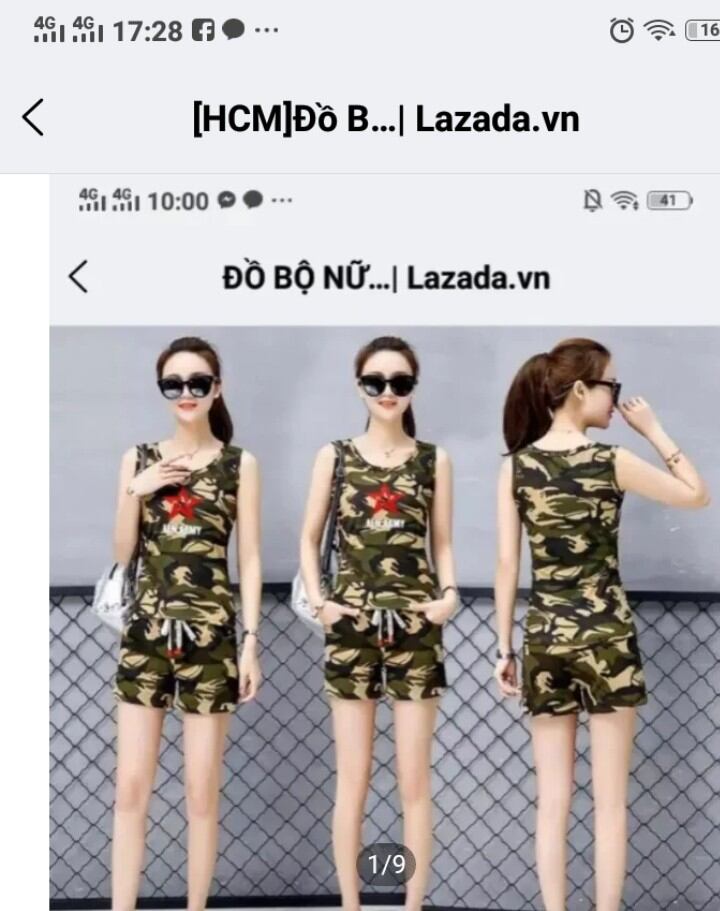 Bộ đồ sát nách phối lính cao cấp