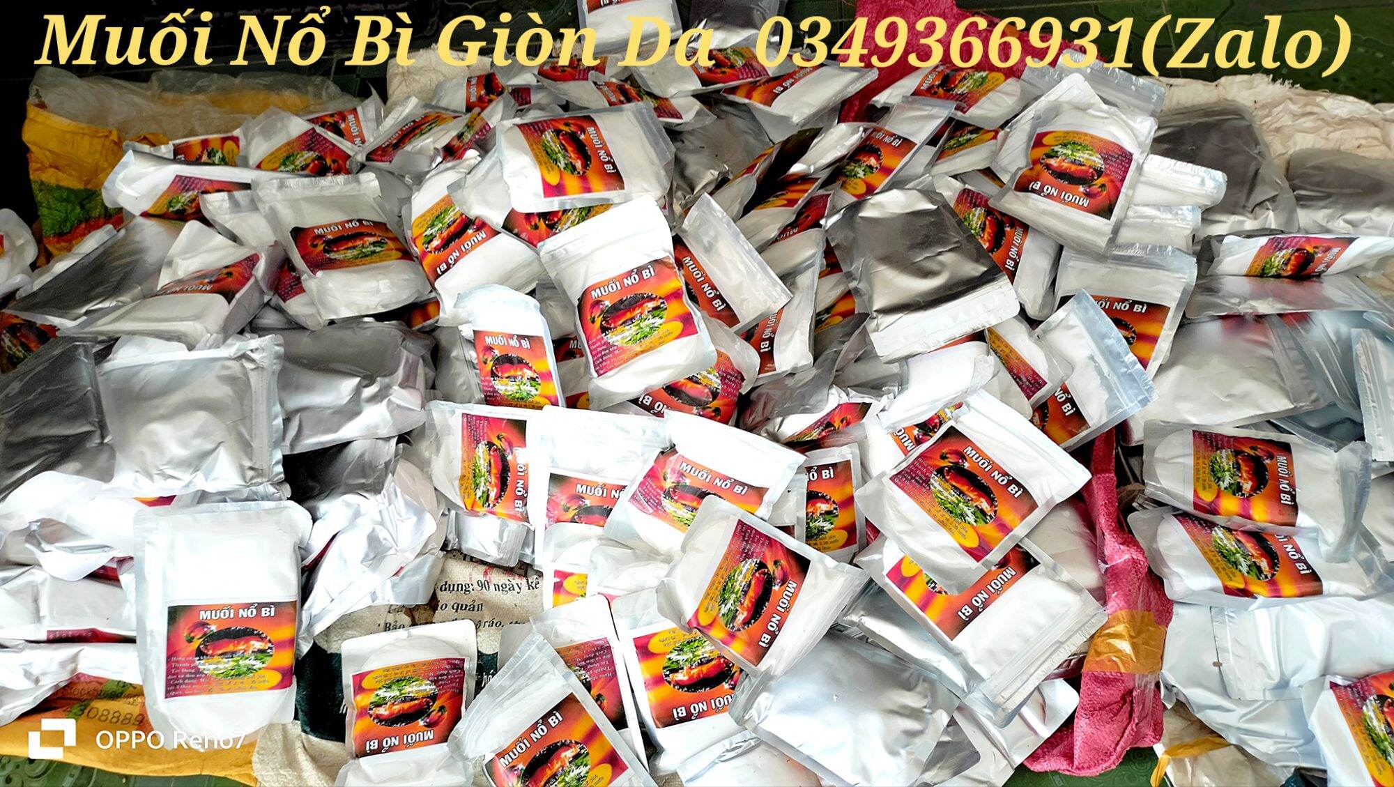 Muối Nổ Bì Heo ( Túi 1kg)