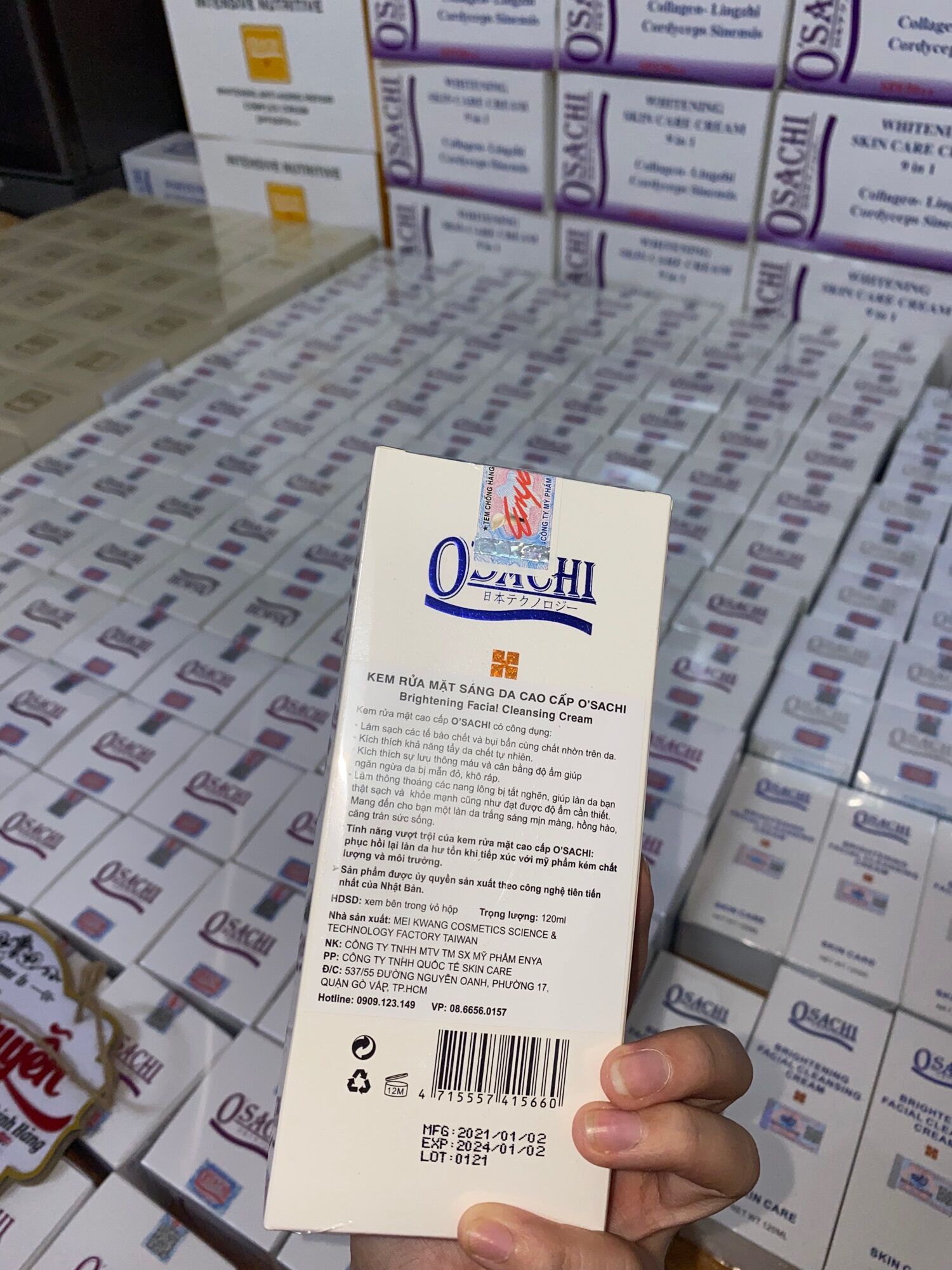 SỮA RỬA MẶT CAO CẤP OSACHI