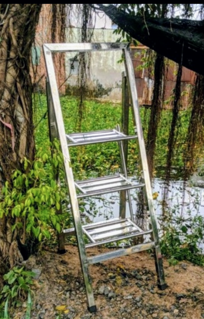 Thang xếp Inox Xịn Sò - Đủ Bậc