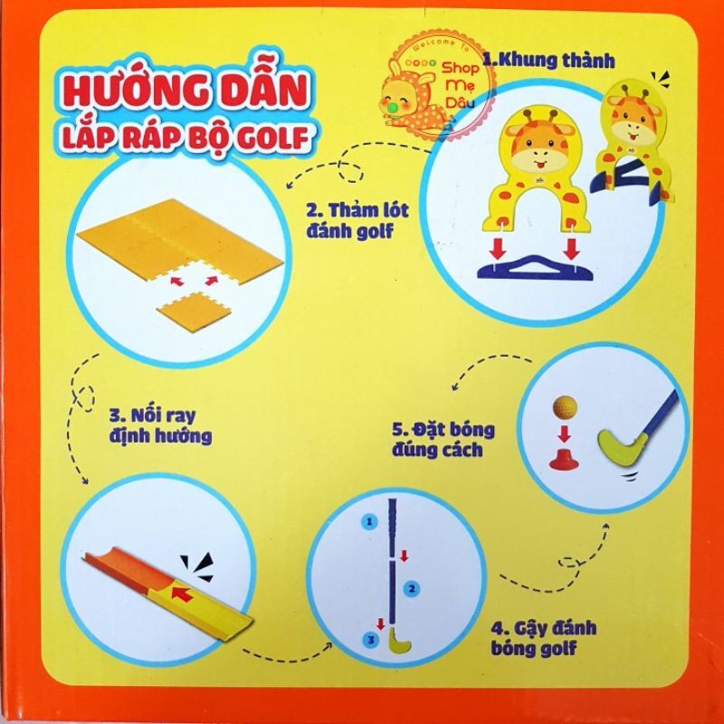 ——-Bộ đánh Golf hưu Grow