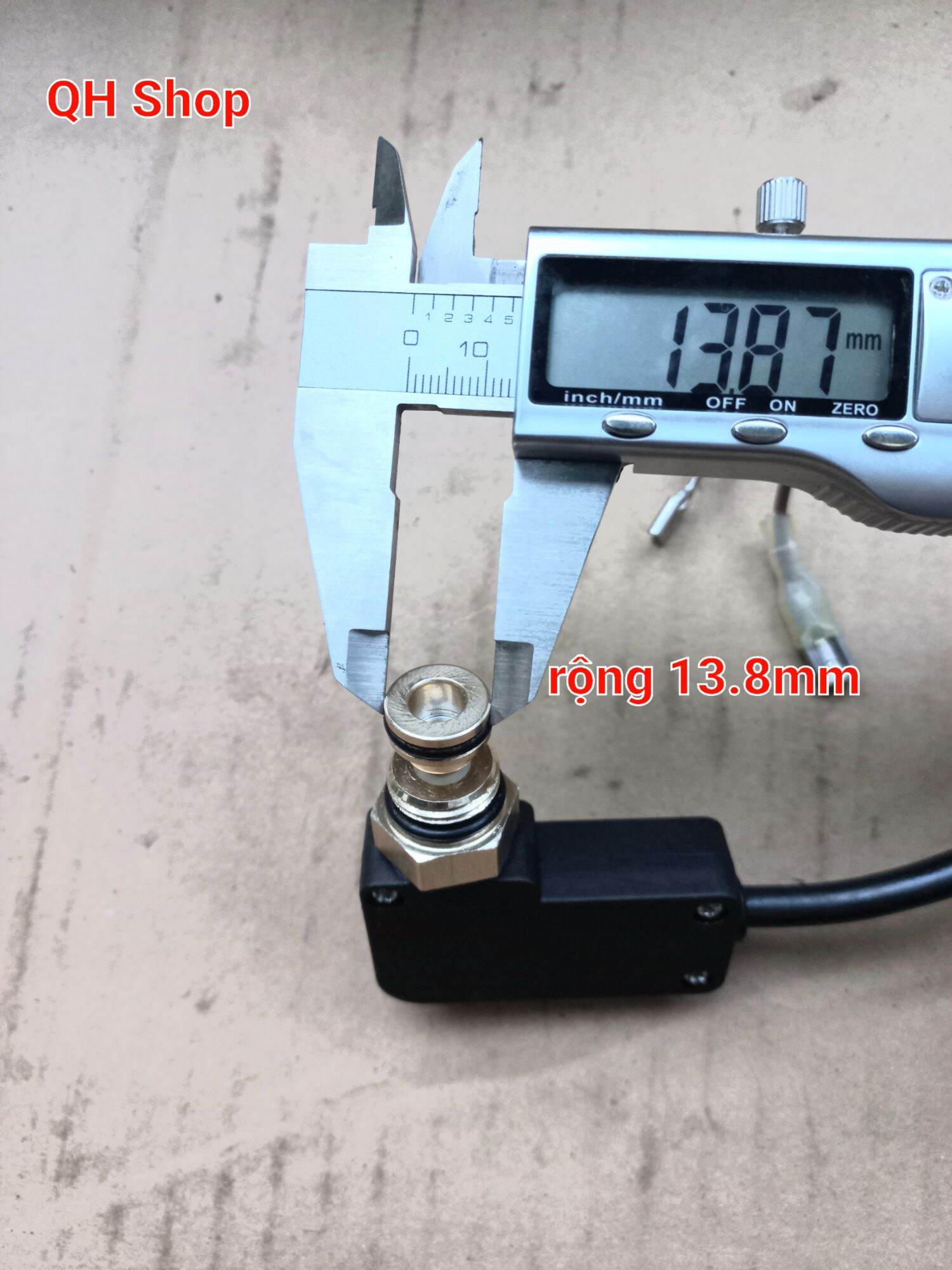 Rơ le máy rửa xe mini gia đình ren 16mm (DÙNG CHO MÁY RỬA XE CHỈNH ÁP)
