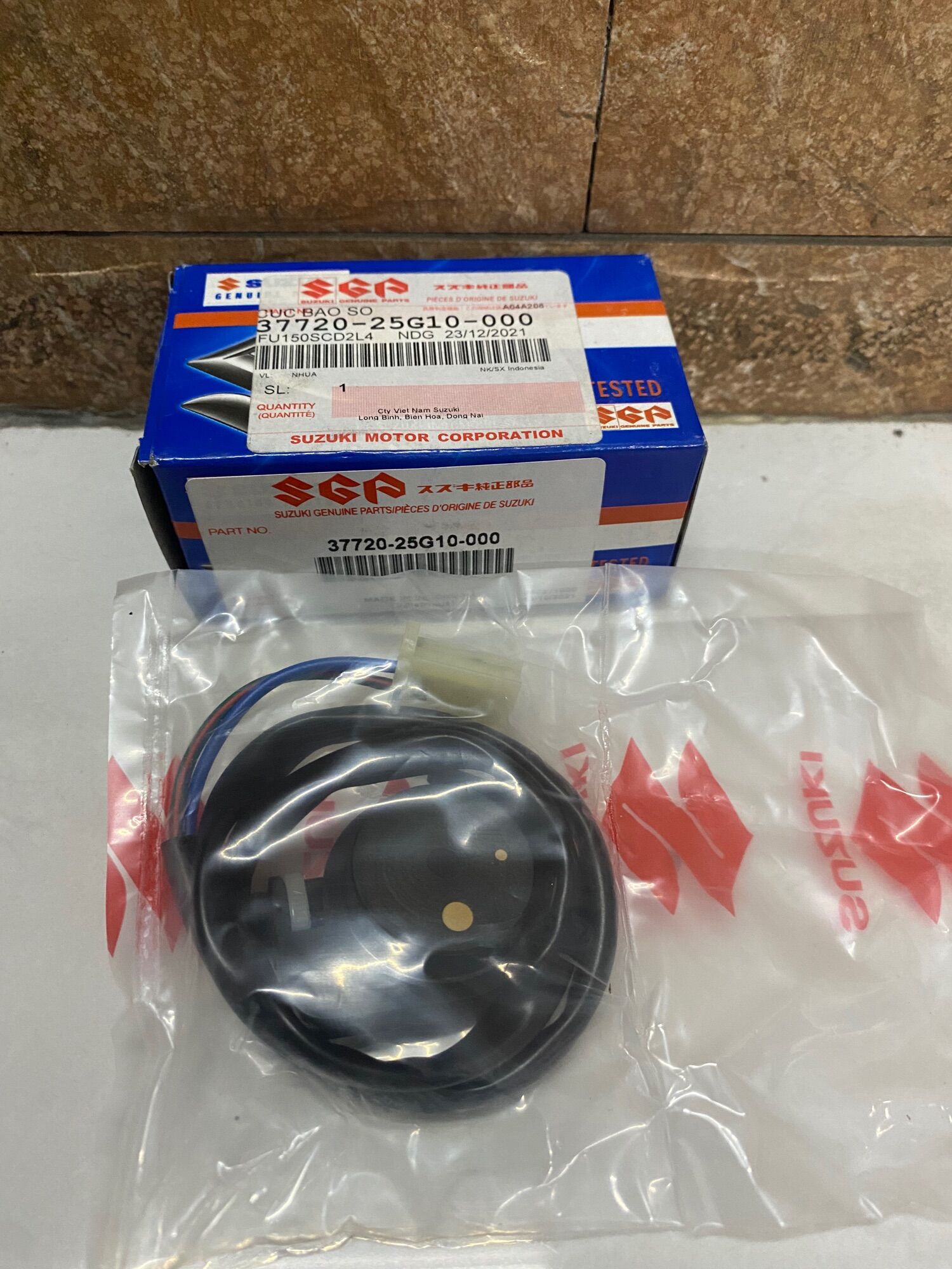 Cục báo số raider xc satria fu suzuki indonesia chính hãng