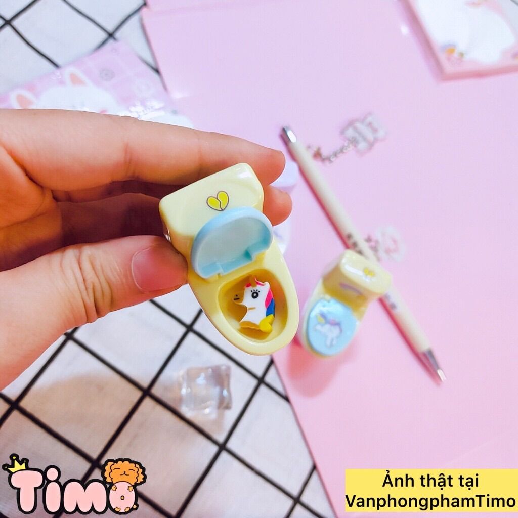 Gọt bút chì hình bồn cầu cute