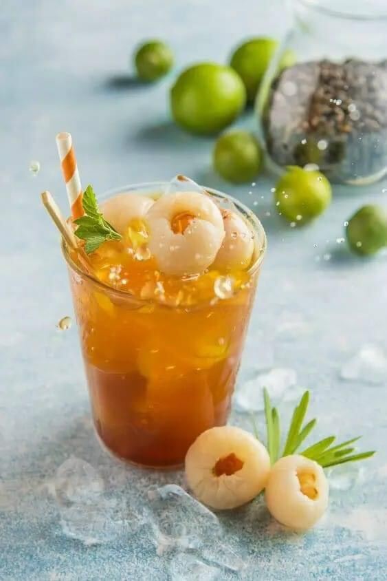 SET TRÀ VẢI TỰ PHA CHẾ TẠI NHÀ