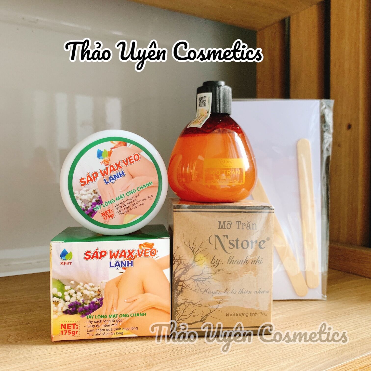 Combo Sáp Wax Veo Và Mỡ Trăn N'Store