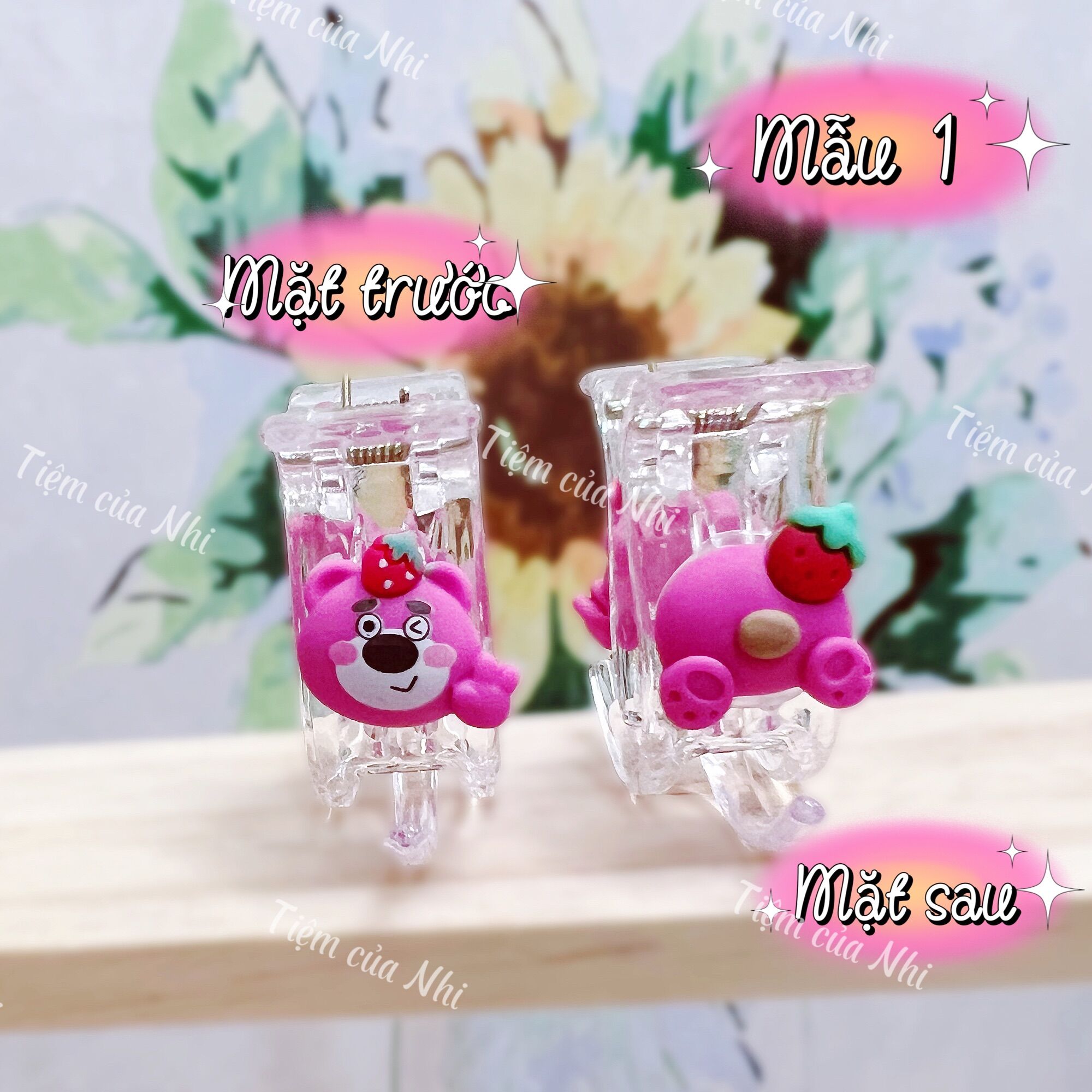 KẸP CÀNG CUA 3 RĂNG GẤU DÂU LOTSO