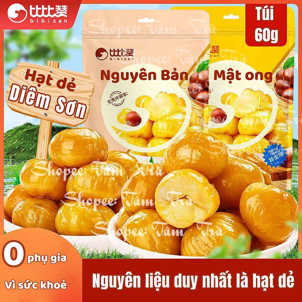 🍯 hạt dẻ diêm sơn 60g/gói 🌰