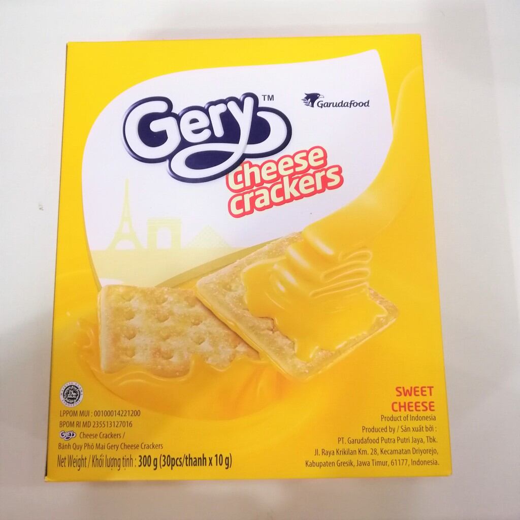 Bánh quy phô mai Gery crackers 300g