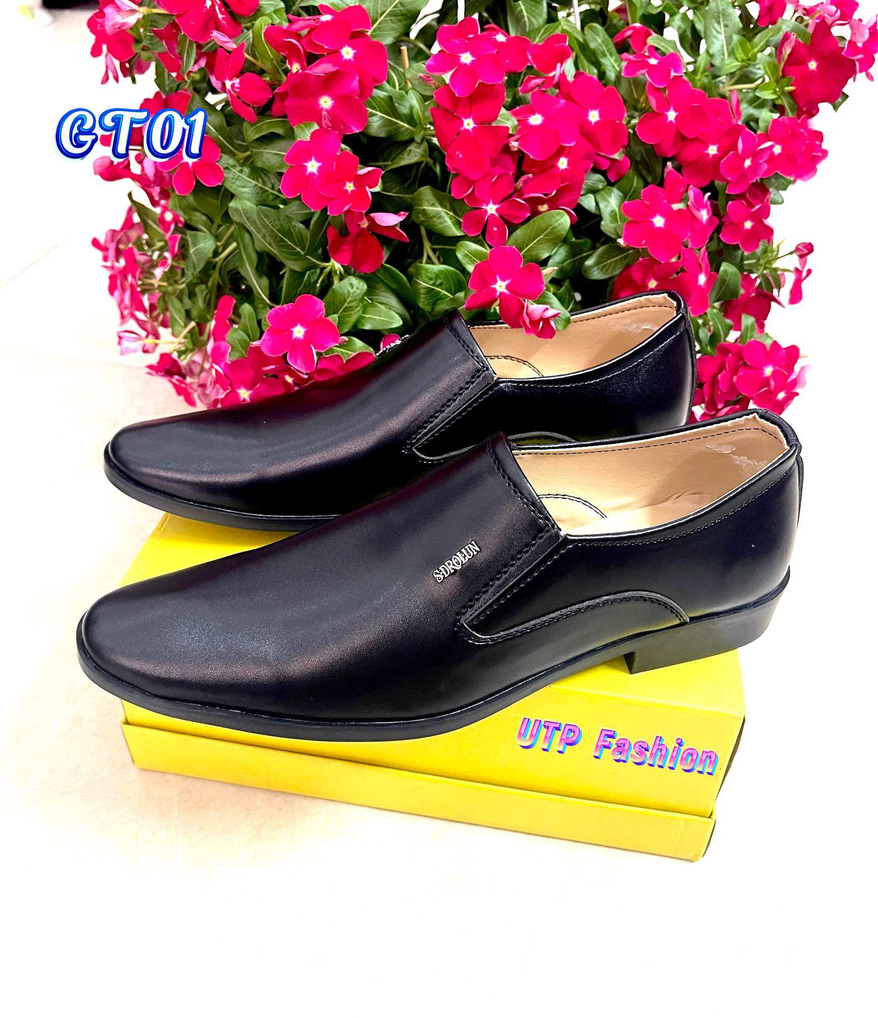 Giày công sở nam mẫu mới, giày tây nam cao cấp, da mềm,đế khâu sẵn chắc chắn, mã GT01
