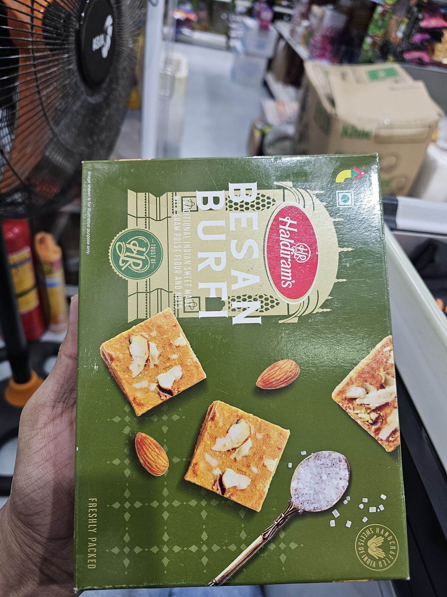 Haldirams Besan Barfi 400g