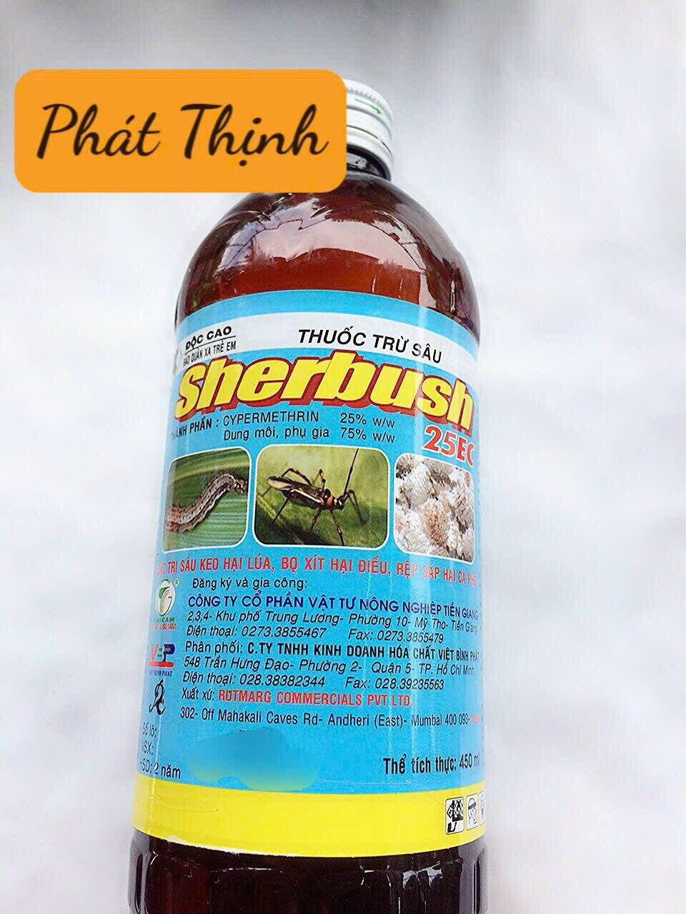 450 ML Diệt sâu sâu ăn lá hại cây mai, rệp sáp - bọ xít- bọ cánh cứng và sâu đục trái hại cây dừa