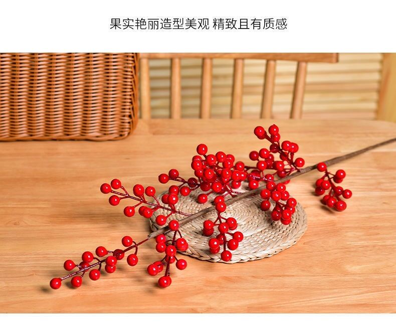 [Hàng sẵn SLL] Set lọ đào đông đỏ trang trí tết