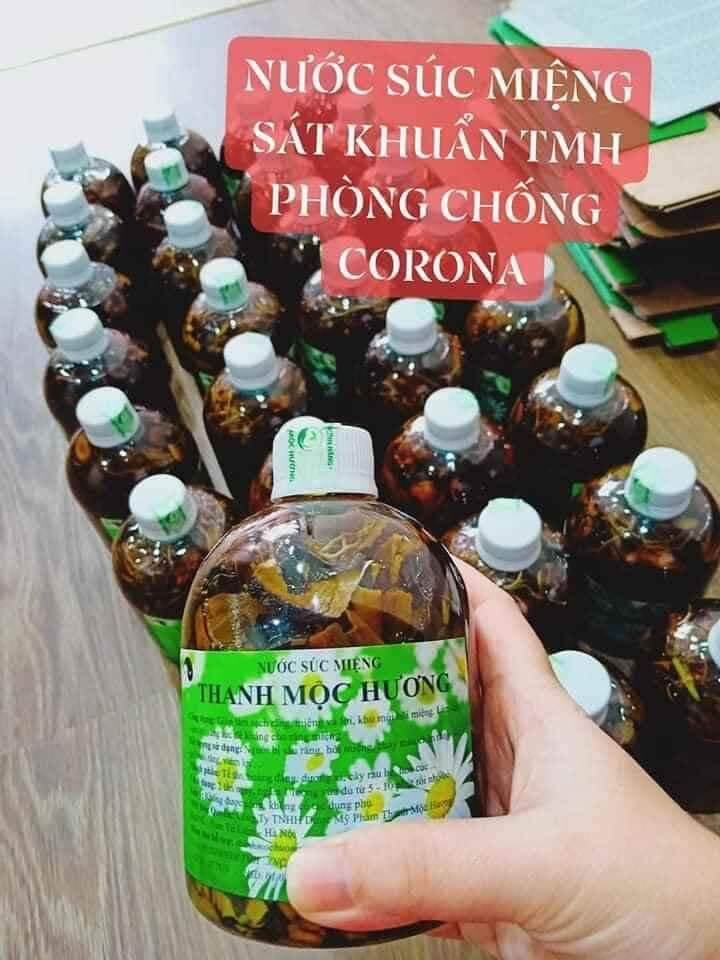 [Hàng chính hãng] THẢO DƯỢC RĂNG MIỆNG, SÂU RĂNG,  HÔI MIỆNG,  Chai 500 ml