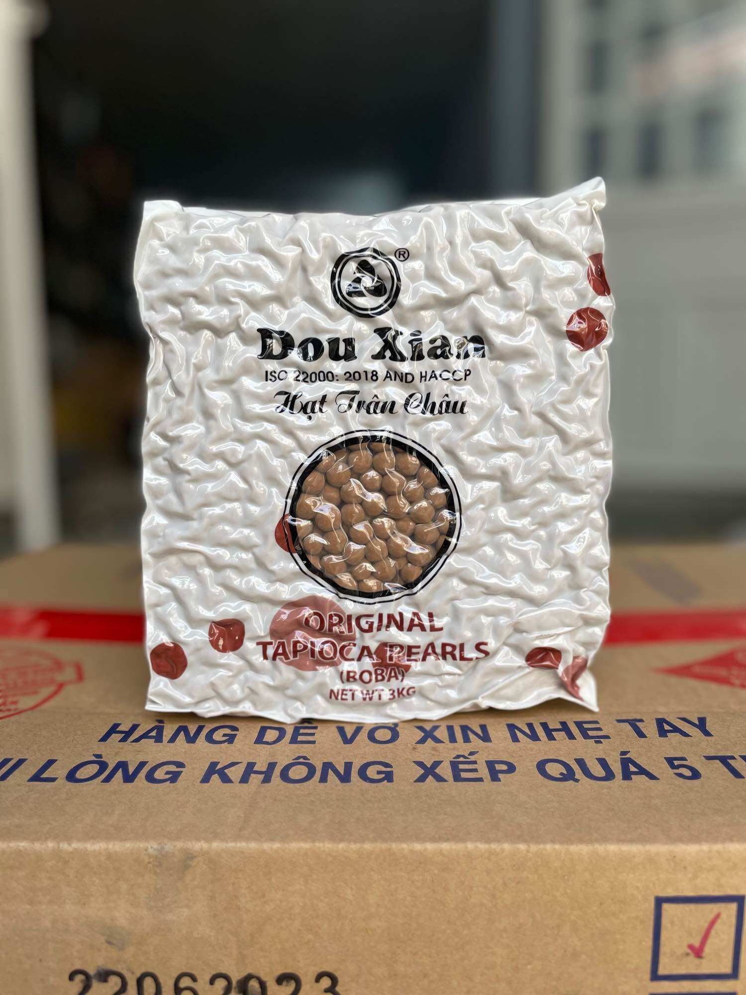 Trân châu đen Hàng Huy Douxian (dường đen) bịch 3kg