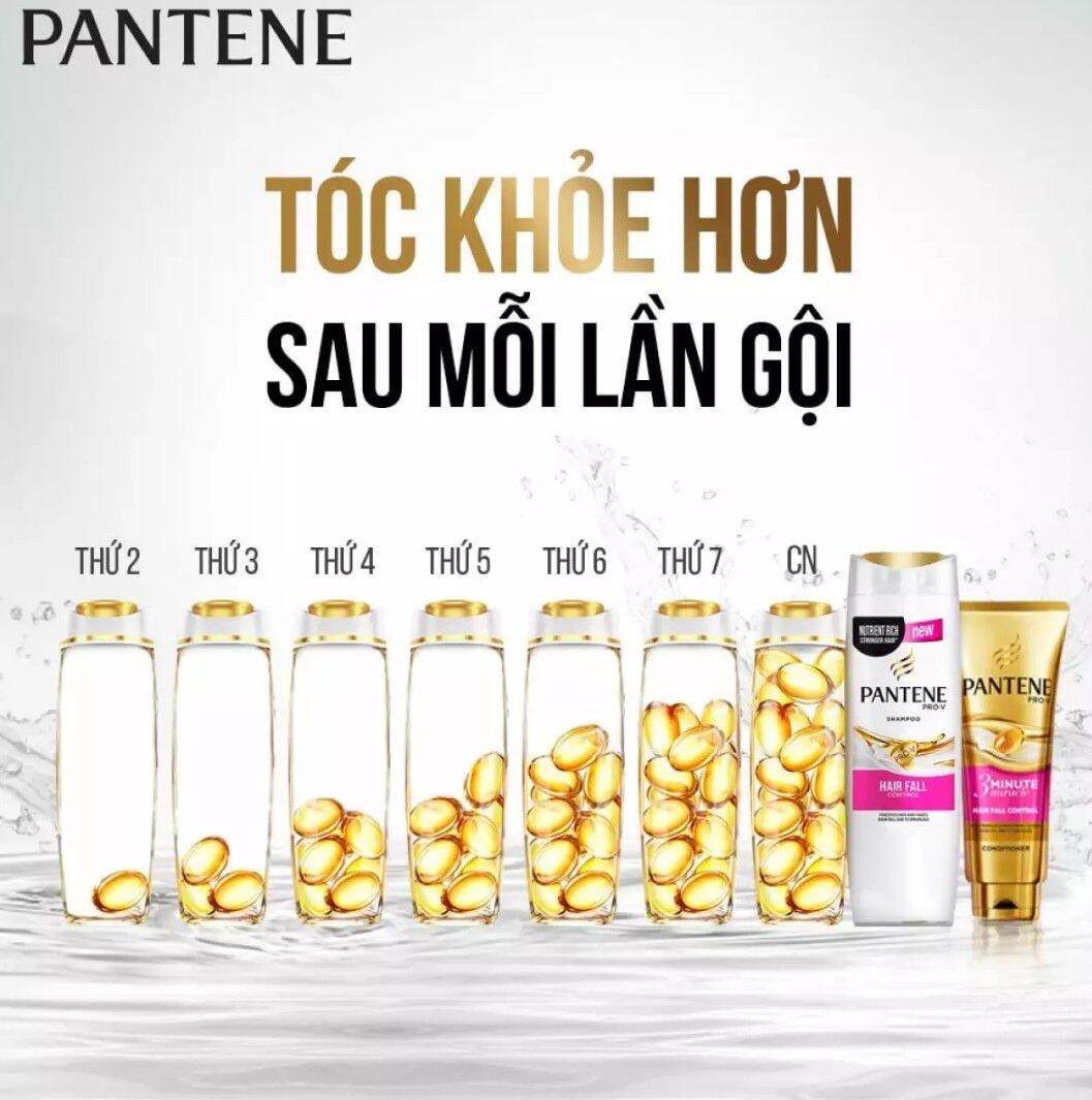 [Mẫu Mới] Dầu Gội Pantene Ngăn Rụng Tóc 1200ml