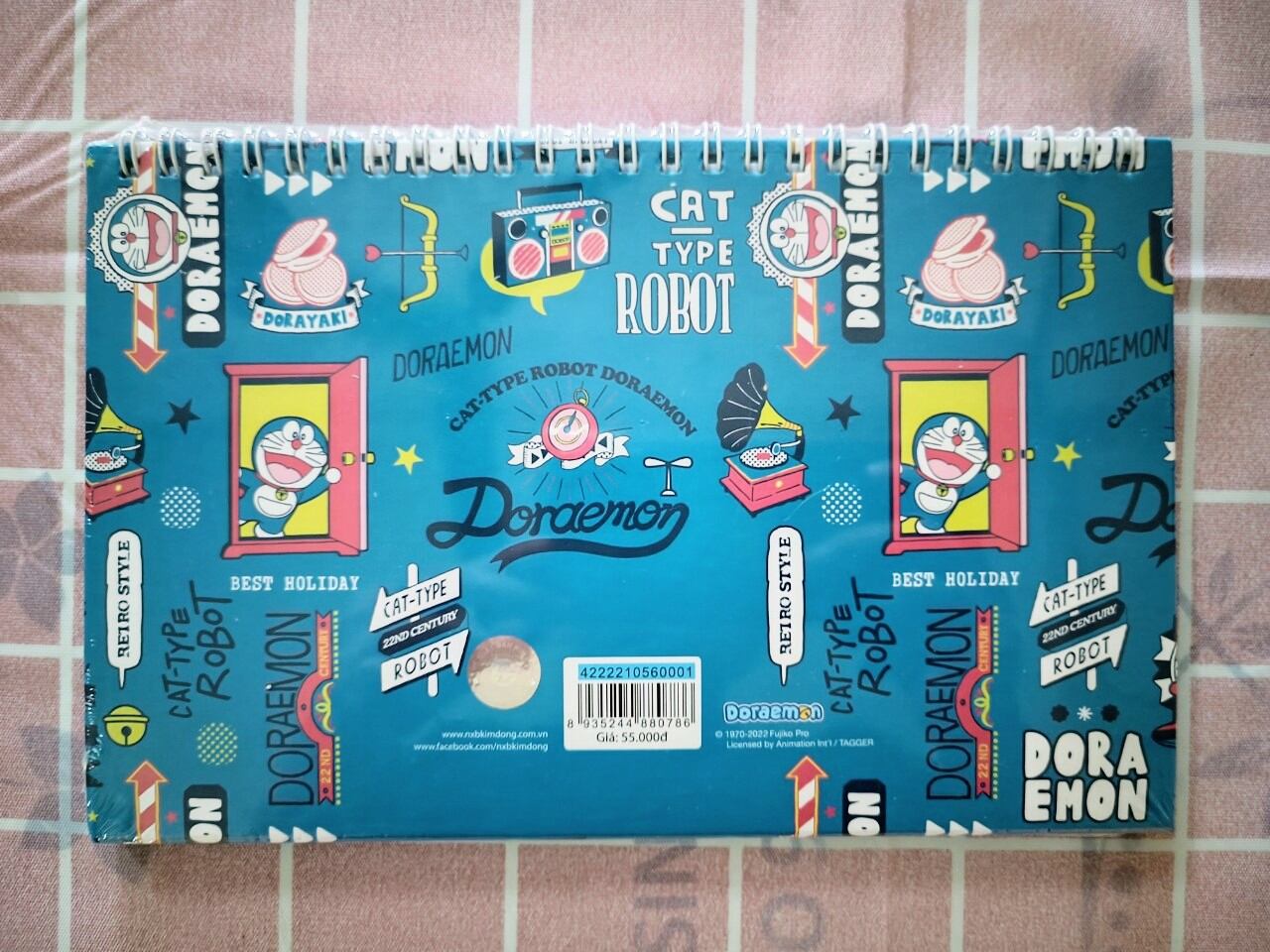 Lịch để bàn doraemon 2023 seal