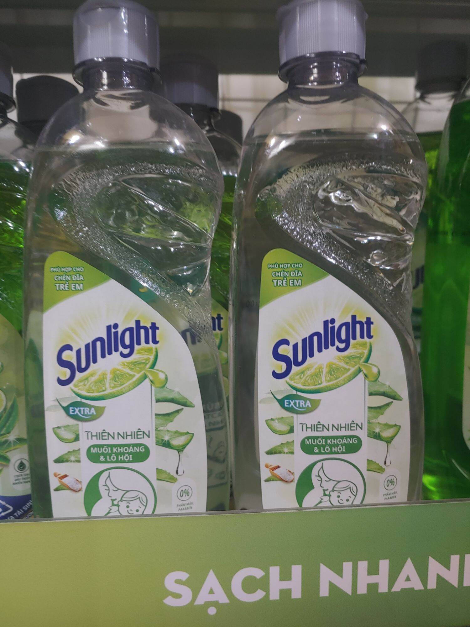 Nước rửa chén Sunlight thiên nhiên 750g