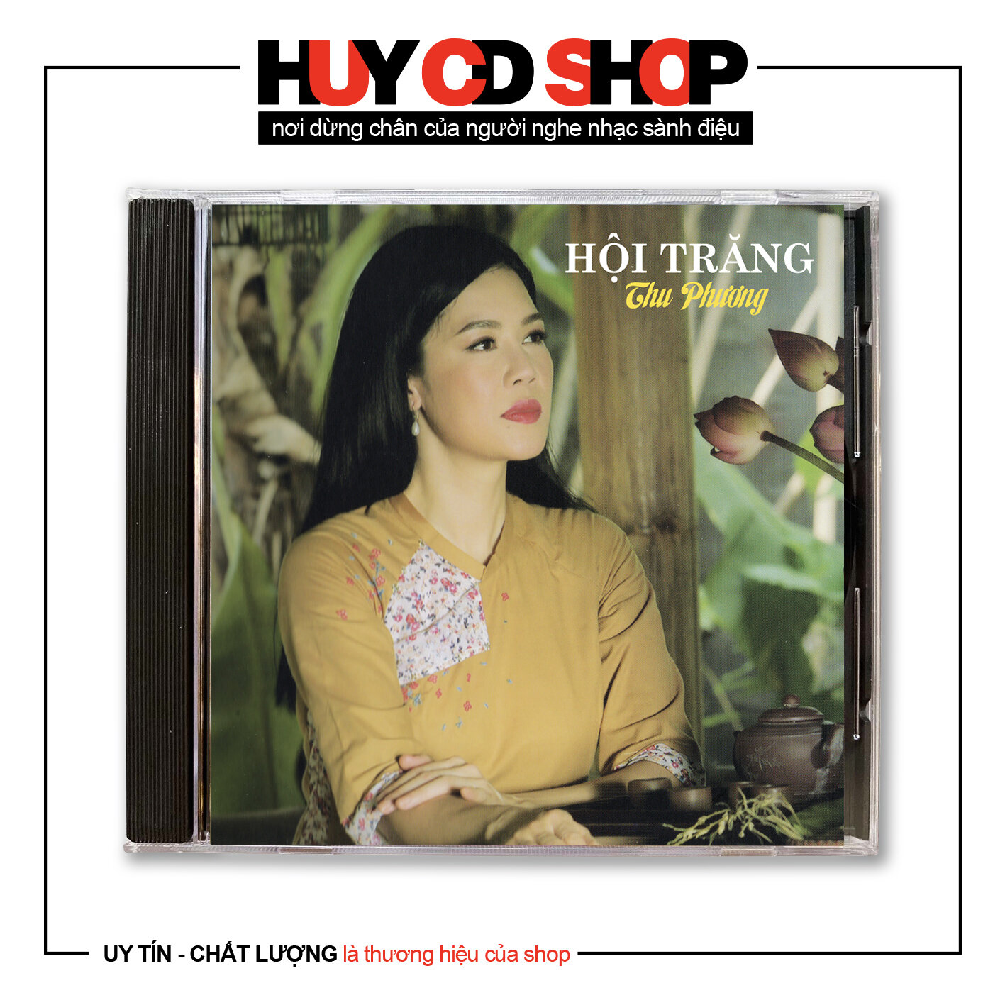 Đĩa CD Thu Phương Hội trăng Nhạc trẻ trữ tình Bolero Đĩa lòng Trắng Chất Lượng cao Âm Thanh chuẩn HUY CD SHOP