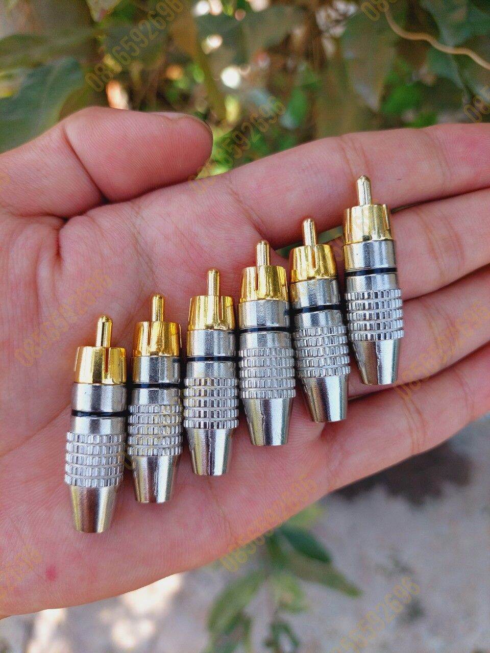 Đầu cắm jack bông sen av bộ 10 cái
