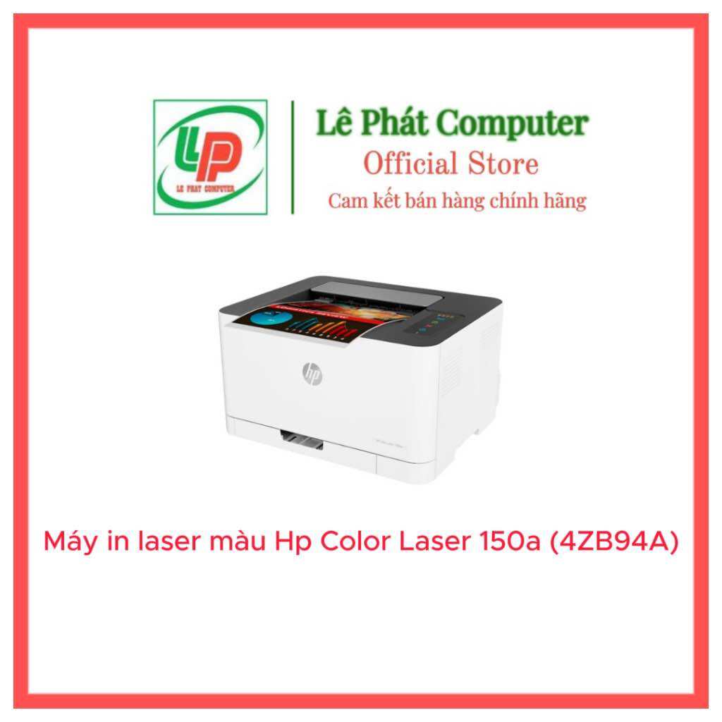 Máy in HP Laser màu 150a (4ZB94A) - Hàng chính hãng - Bảo hành 12 Tháng